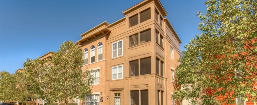 Exterior of a Noblesville apartment